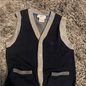 AUTHENTIC Boys Hugo Boss sweater vest sz 5